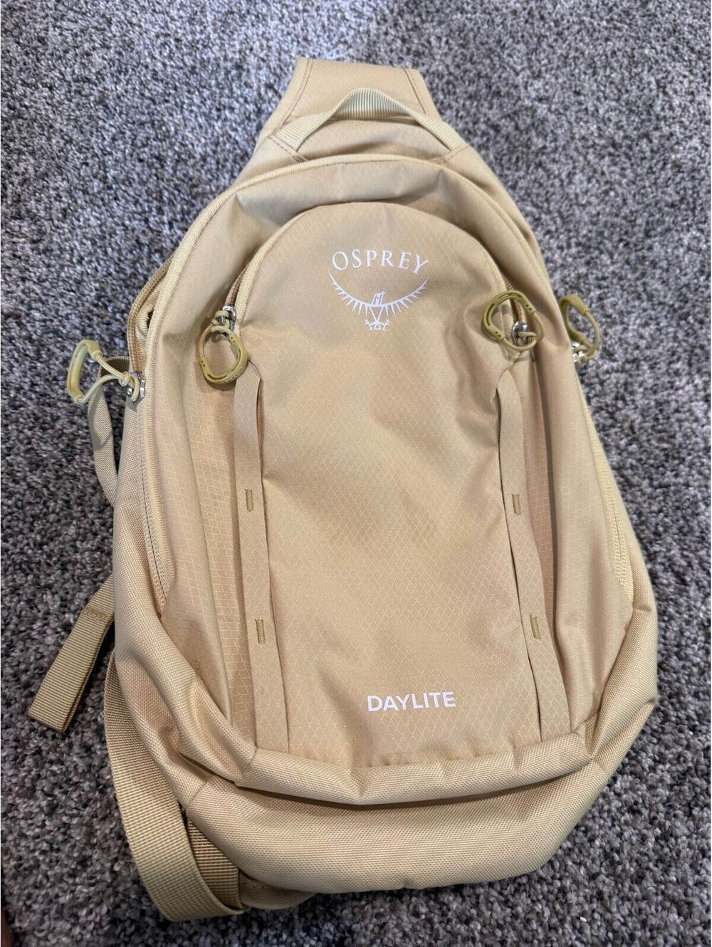 Osprey Daylite Sling Backpack Tan Beige Crossbody Bag